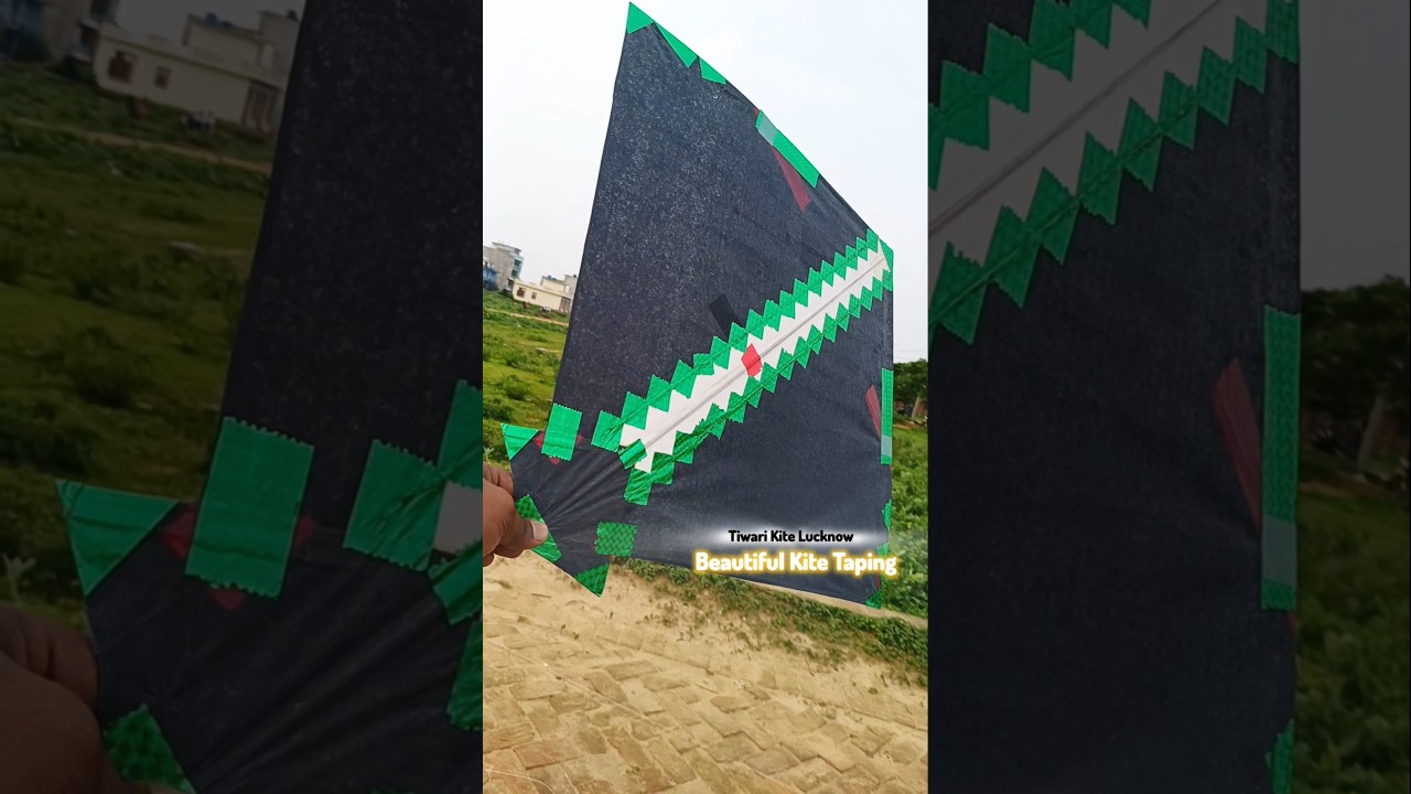Kite Taping 😍 #kitereels #kitepost #kiteflying #kitelovers #kite #kites #patang #viral #shorts