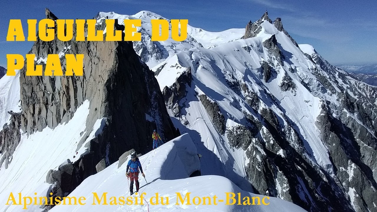 Aiguille du Plan depuis le refuge du Requin. EVOLUTION