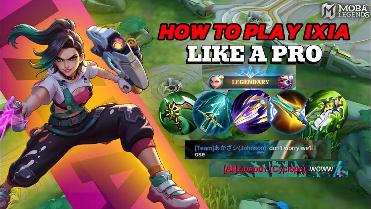 How to Play IXIA When Team Is Losing & Said Surrender | Solo Rank Hard Carry | #mobalegends5v5 #ixia