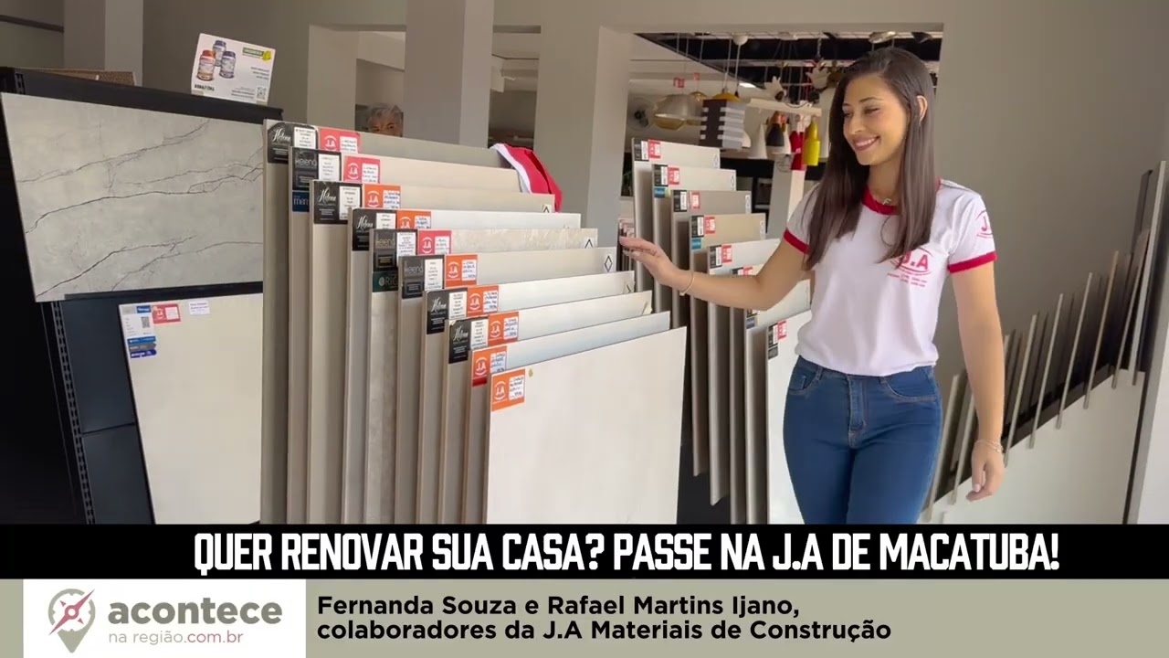 Quer renovar sua casa? Passe na J.A de Macatuba!