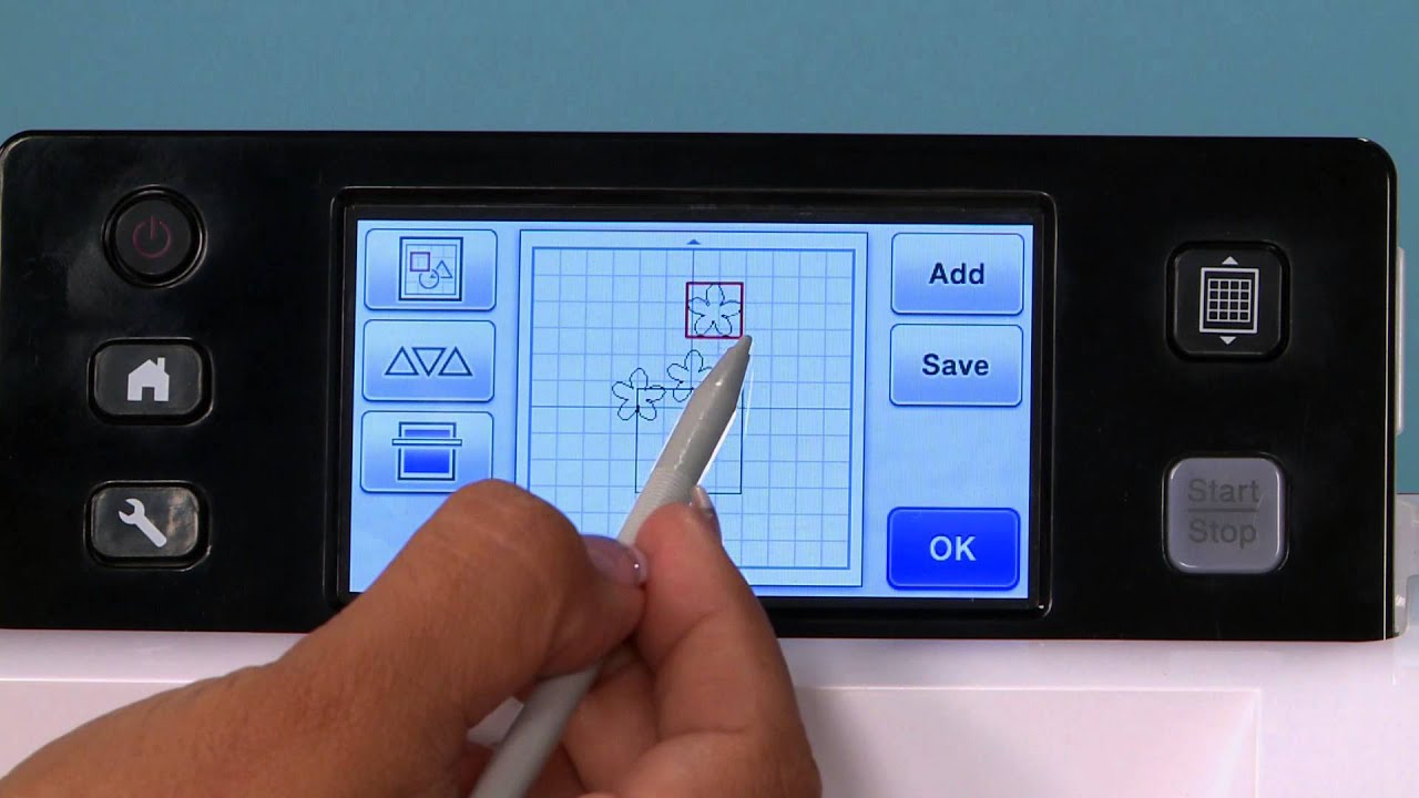 ScanNcut - Direct Cut and welding function with  Built in Designs