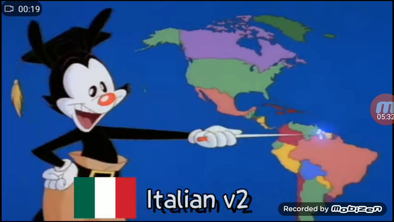 Yakko's World on new language