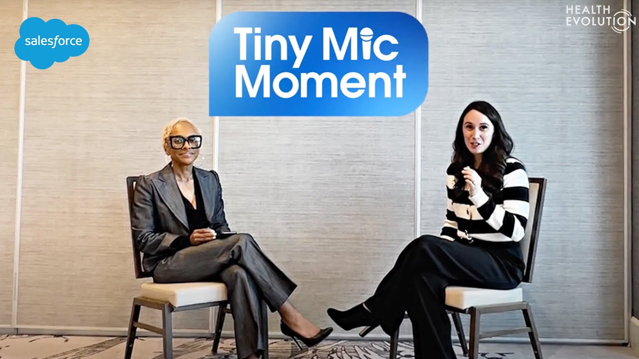 Tiny Mic at Health Evolution Summit