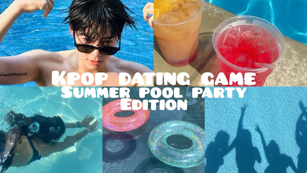 Kpop Dating Game Summer Pool Party Edition
