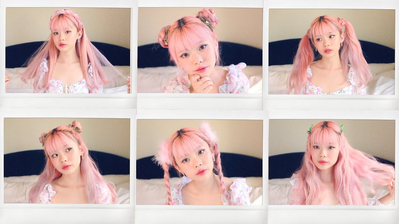 ten 5-minute quick & easy cute hairstyles for spring 🌸💕