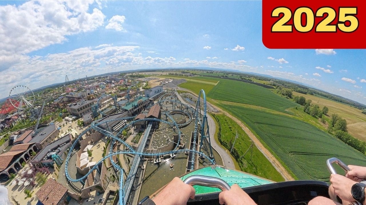 Abyssus (Prz&oacute;d) - Energylandia 2025 (4K) (POV) Zator Insta360 X4