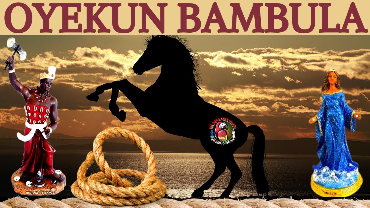 Interpretación en ifa del signo OYEKUN BAMBULA🦜🐴🐮