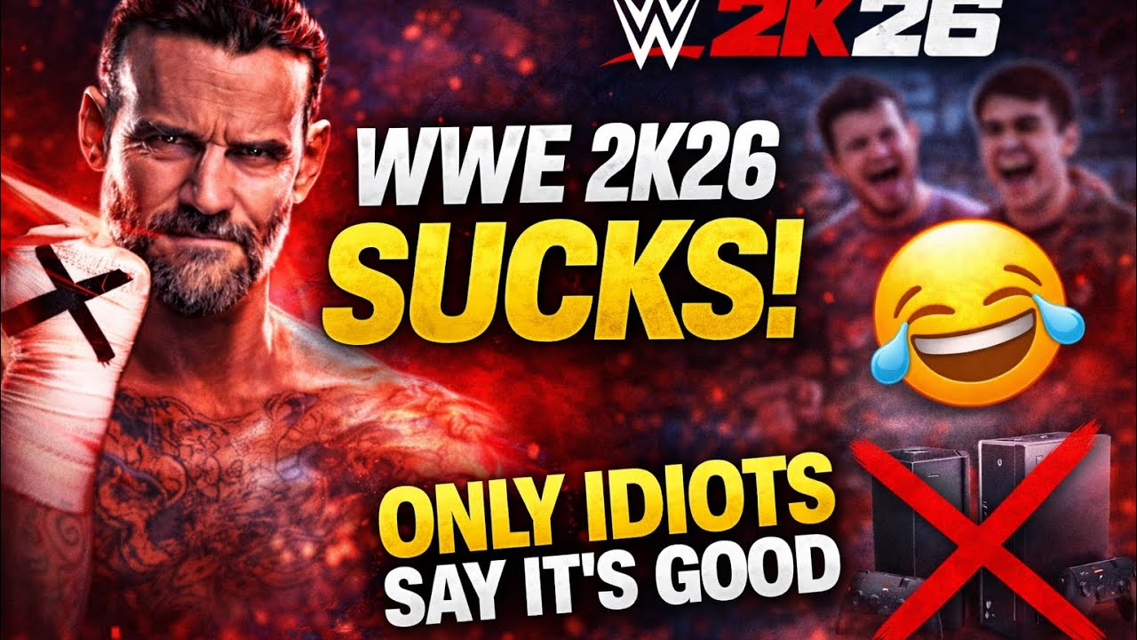 WWE 2K26 Sucks Only Idiots Think This Game Is Good ( Worst Wrestling Game Of 2026 ) - Rant 