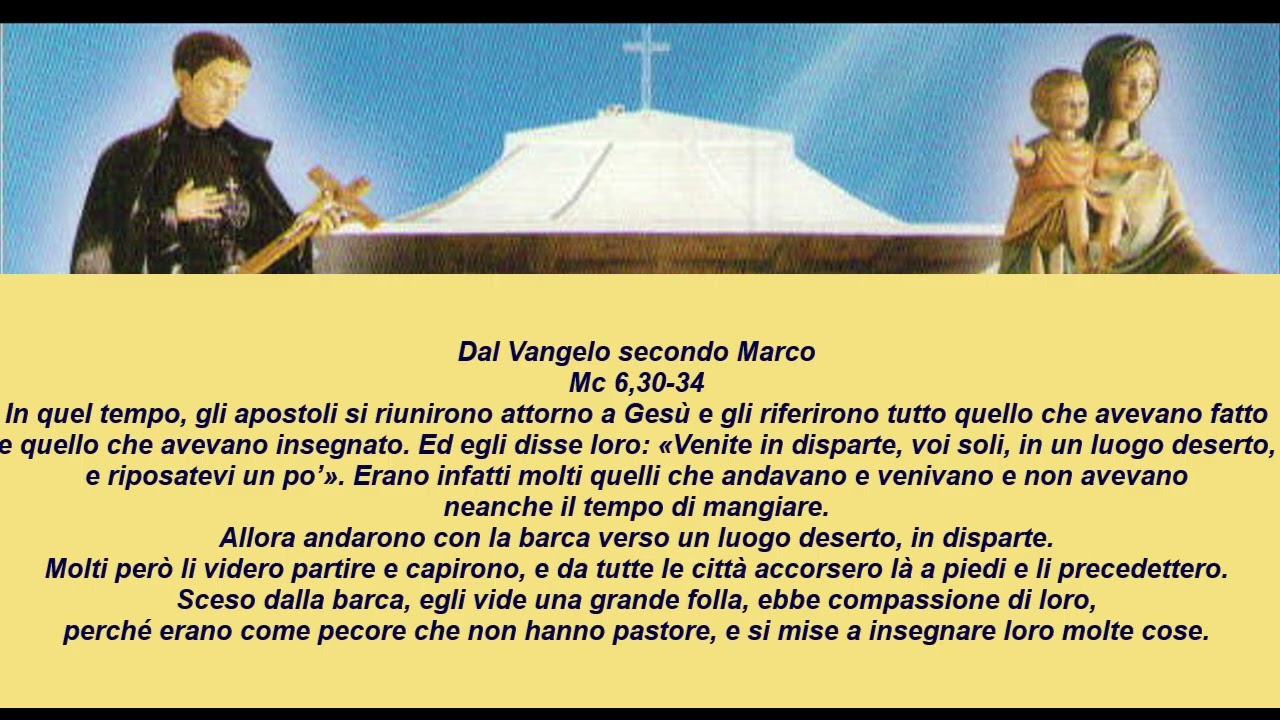 2026 02 07 COMMENTO AL VANGELO DI OGGI