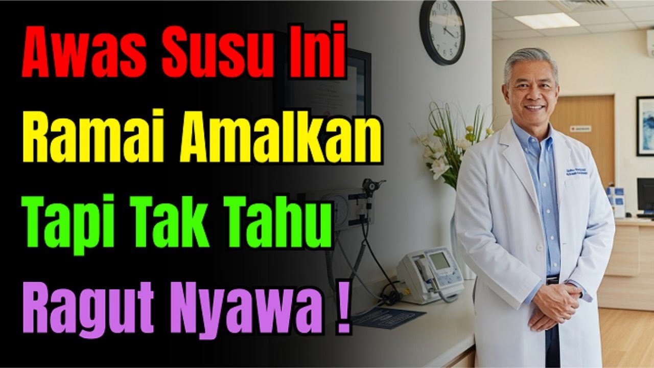 Tolong Berhenti! 4 Susu Ini Musuh Tulang & Otak Orang Tua. Minum 4 Jenis Ini Untuk Pulih.