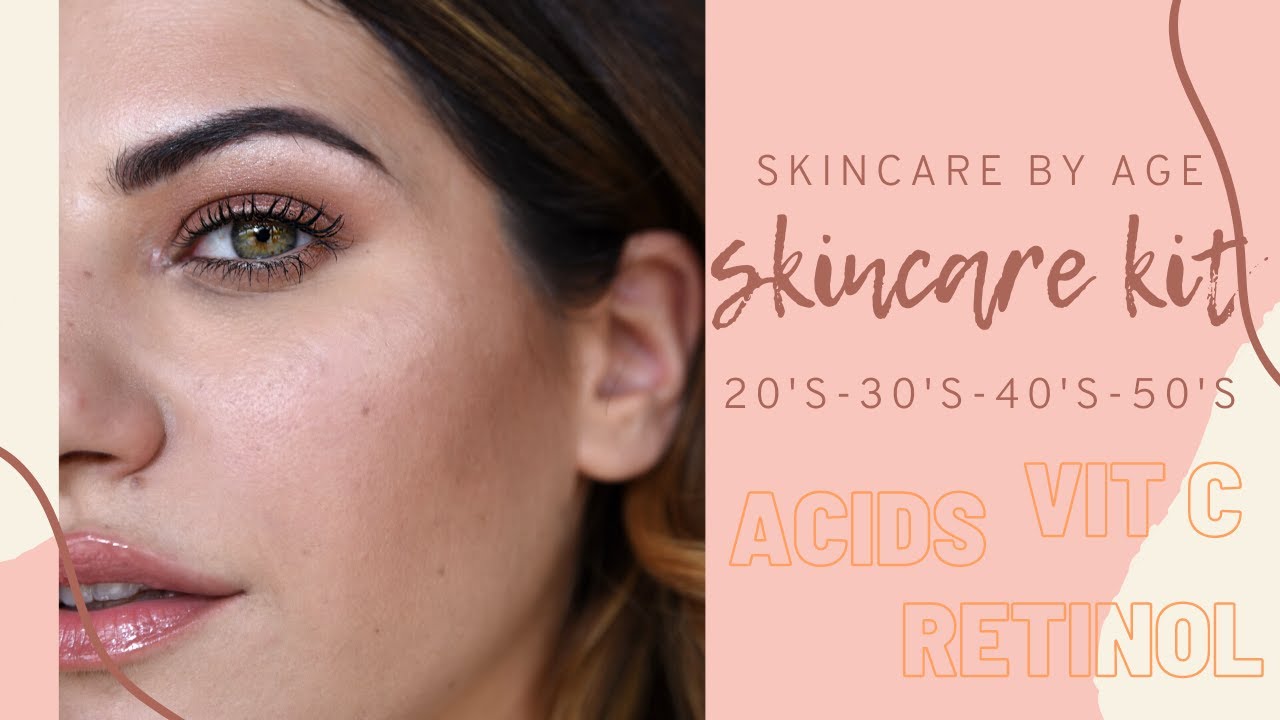 SKINCARE KIT: ΡΟΥΤΙΝΑ ΓΙΑ ΚΑΘΕ ΗΛΙΚΙΑ (Πότε μπορώ να ξεκινήσω οξέα, ρετινόλη, αντιοξειδωτικά?)
