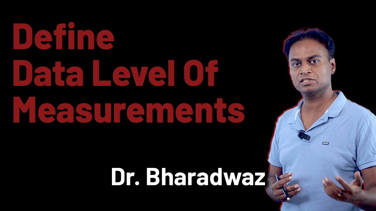 1.3.10.4 - Define the Data Level of Measurements. | Homeopraxis Academy