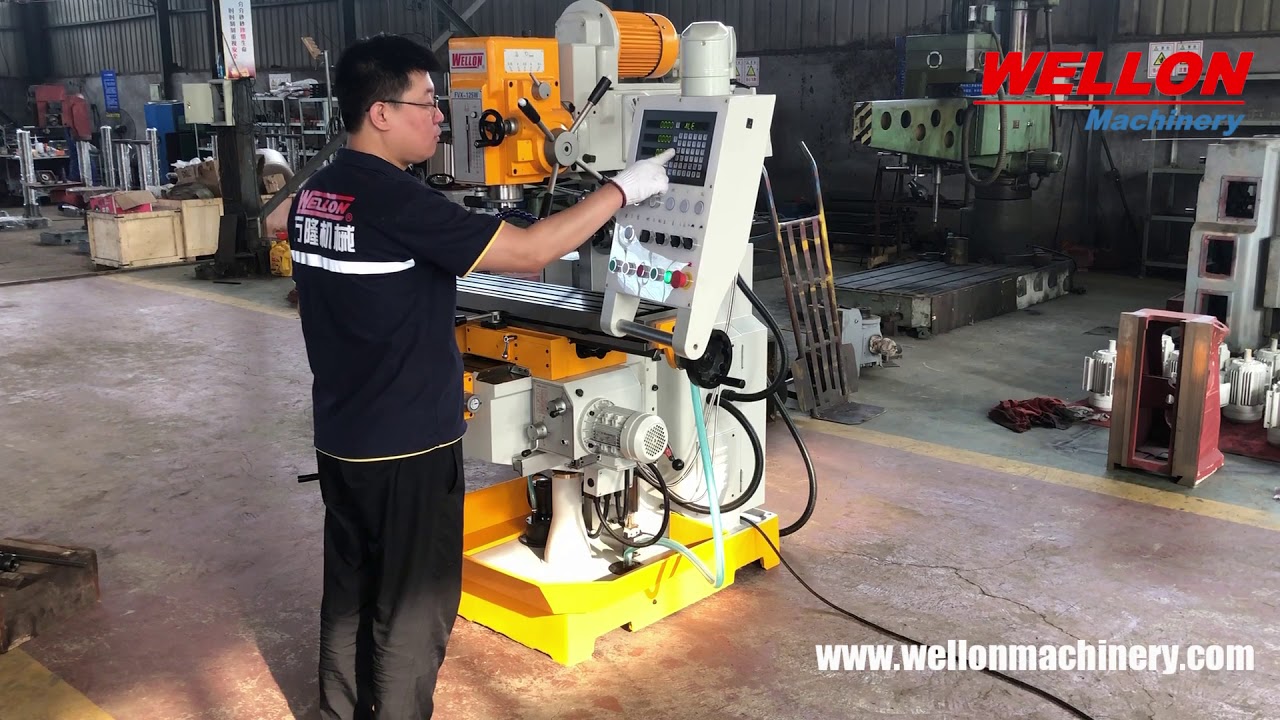 KNEE TYPE DRILLING MILLING MACHINE XZ6326B