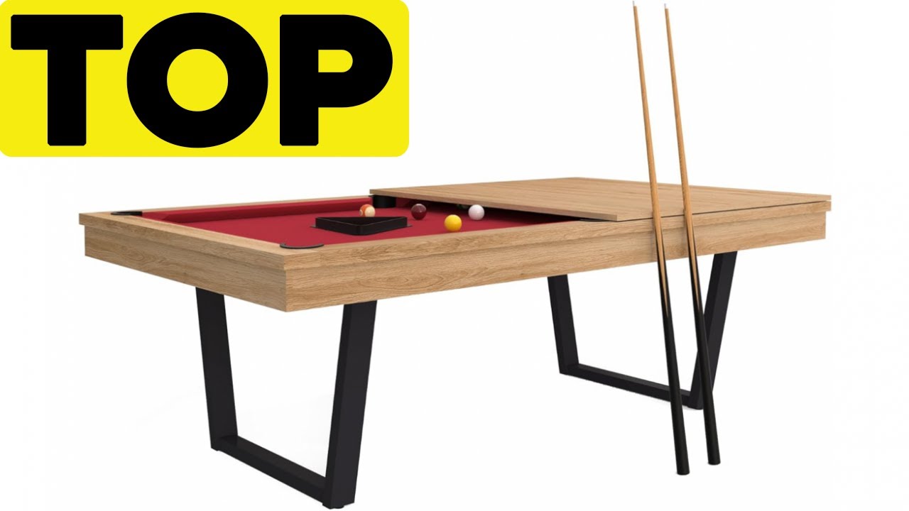 🏆 TOP 3 MEILLEUR TABLE DE BILLARD CONVERTIBLE EN TABLE A MANGER 2025 🎱