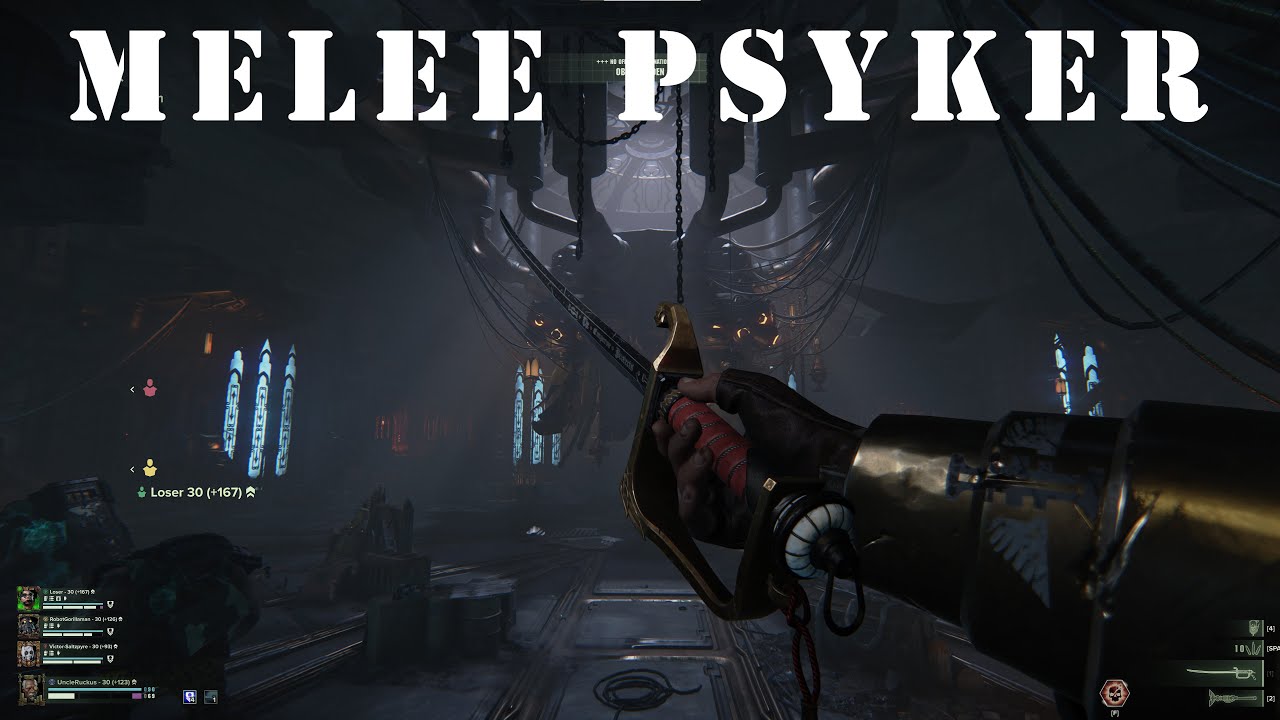 Darktide: Pokey Stabby Melee Psyker Assail Build -- Monday Maelstrom ep.3