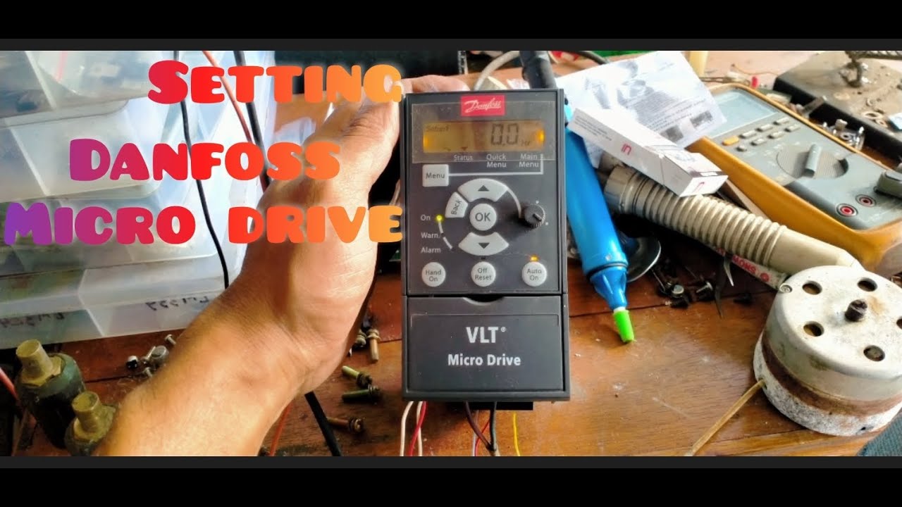 setting danfoss micro drive