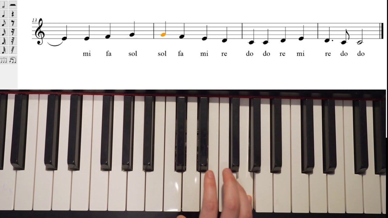 Inno alla gioia - solfeggio / pianoforte / xilofono - ODE TO JOY