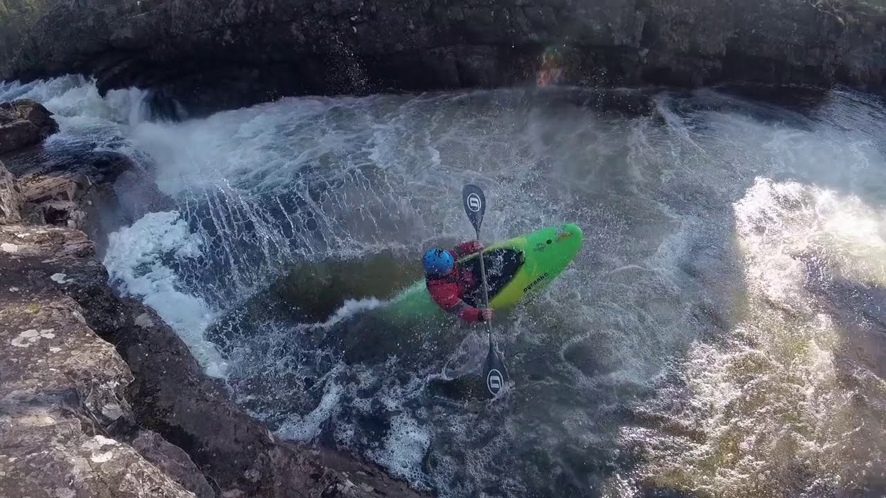 Forspaddling i Storån Idre