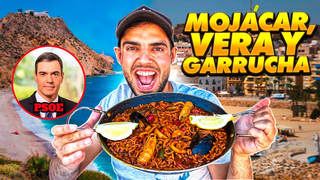 PROBANDO comida en Moj&aacute;car, Garrucha y Vera PLAYA. Pueblos de Almer&iacute;a