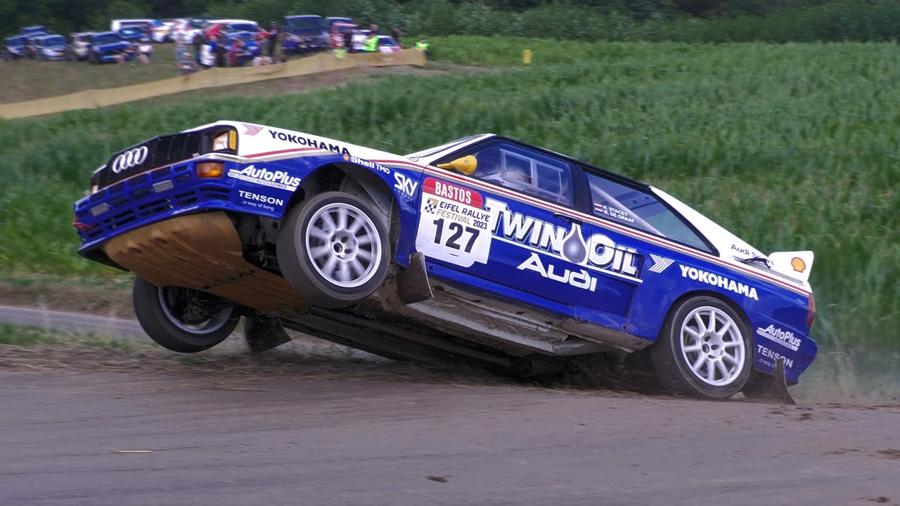 Eifel Rallye Festival 2023 - CRASHES, SPINS, MISTAKES & ACTION