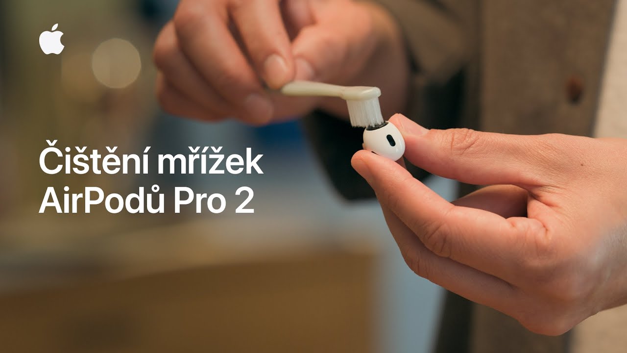Jak čistit mřížky AirPodů Pro 2 | Podpora Apple