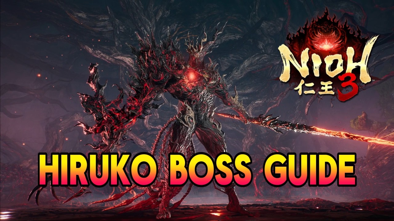 Nioh 3 – Hiruko Boss Guide | Easy Strategy, Tips & No Death Tactics! 🔥