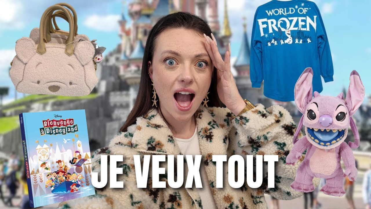 LE NOUVEAU MERCHANDISING DISNEYLAND PARIS 🏰✨ shopping dans les boutiques