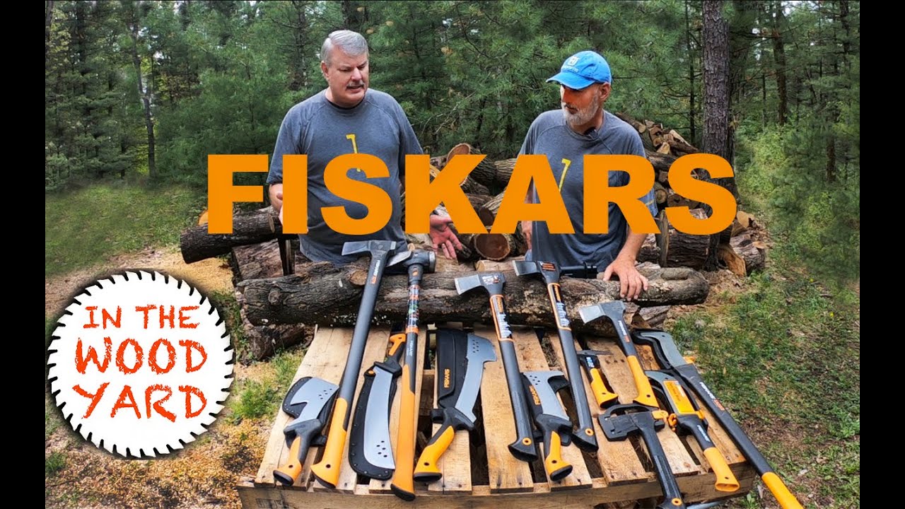 Топоры Fiskars — колуны, топорики, кусторезы и мачете