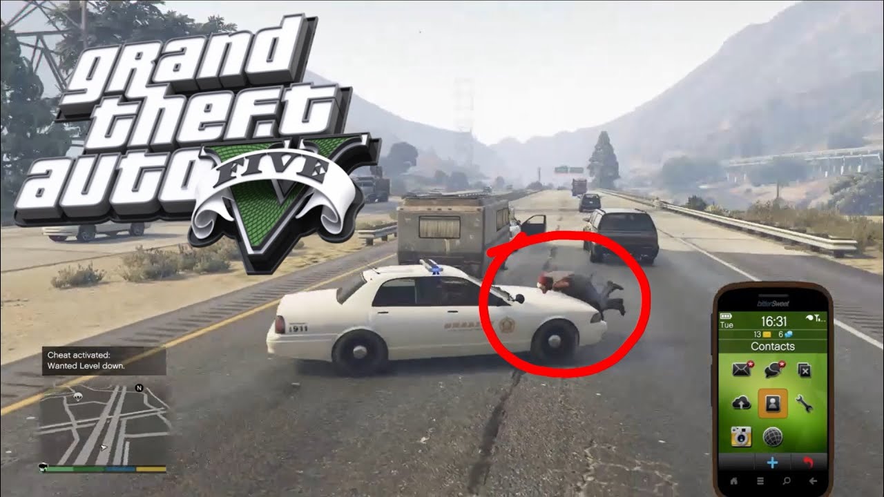 GTA 5 POLICE CAR DRIVING CAMPING VAN PURSUIT CHASE SIMULATOR ULTIMATE