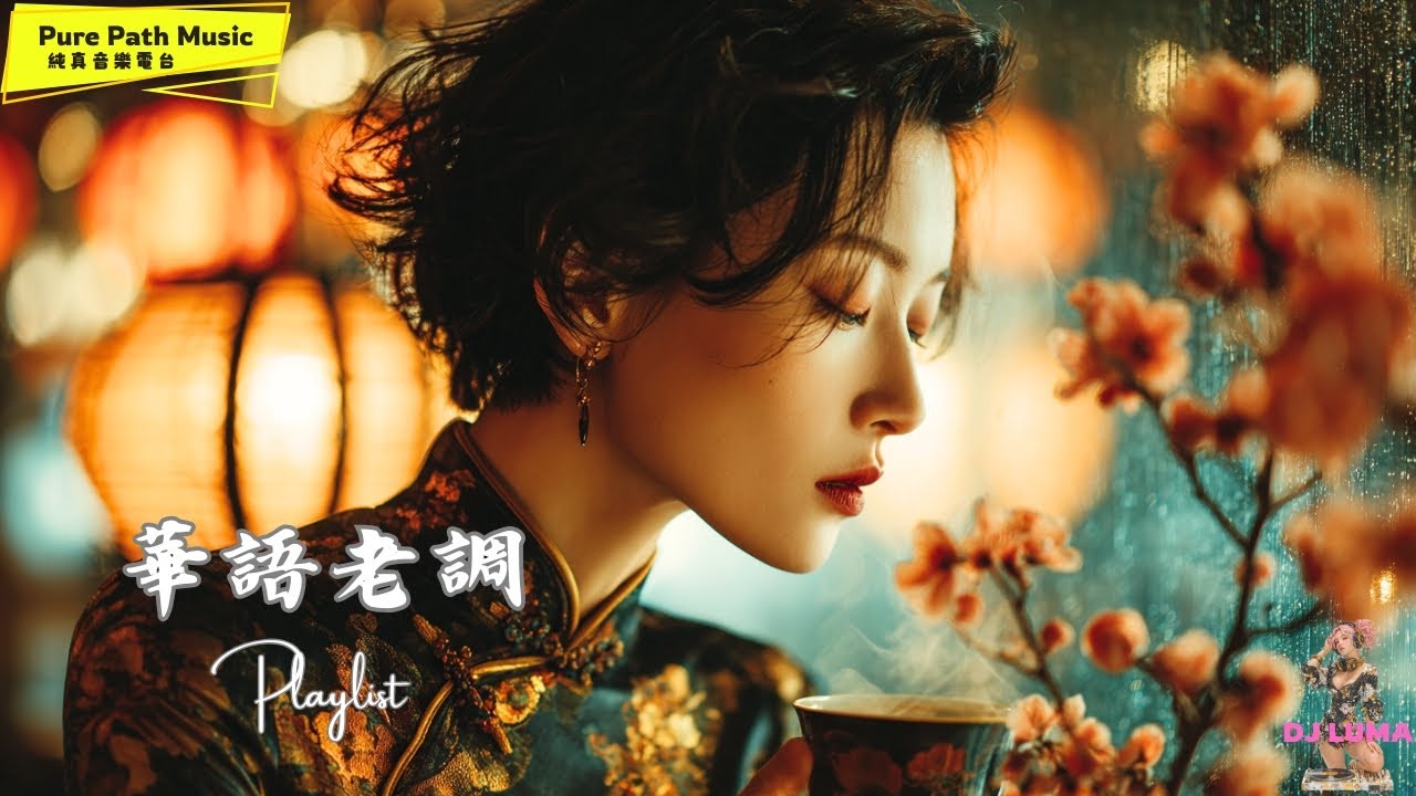 《月圓花好》｜華語老調・把想念唱成一盞燈｜復古金曲合輯  DJ LUMA ｜放鬆/懷舊/助眠