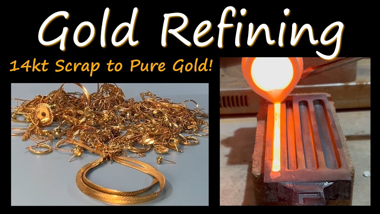 How to Refine Gold Scrap into Pure 24kt Gold