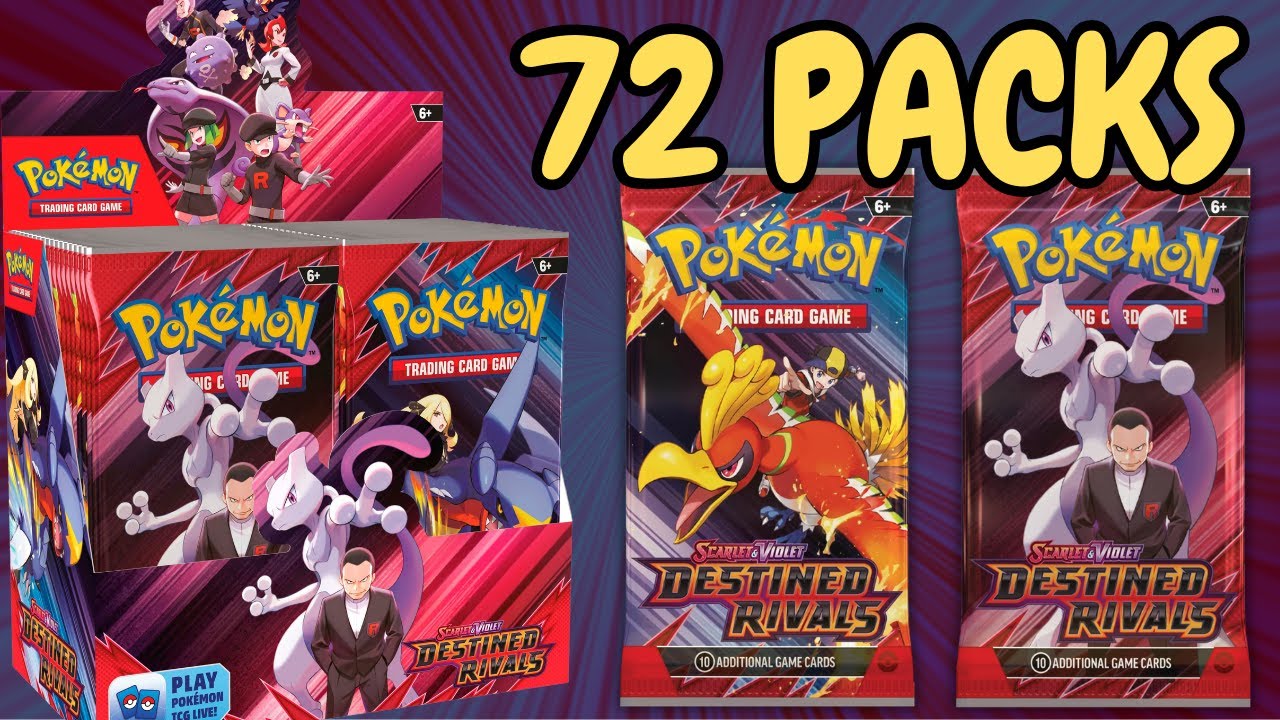 Opening 2 Destined Rivals Booster Boxes!