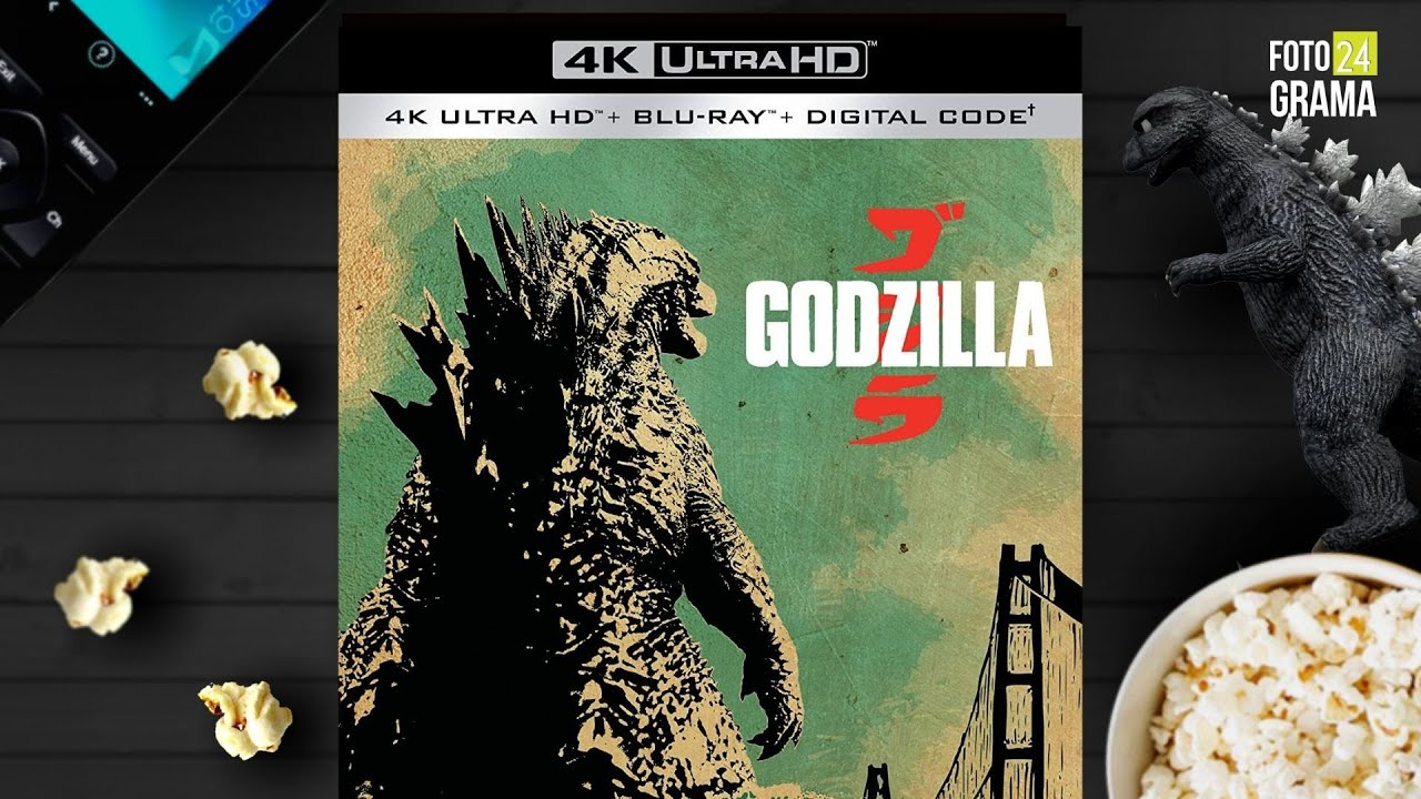 Godzilla (2014) en 4K - Un Terremoto en medio de tu Cine en Casa | Unboxing con David Arce