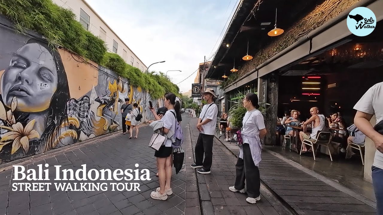 Bali Street Walking Tour Compilation | Kuta, Sanur, Ubud & Canggu Streets - October 2025