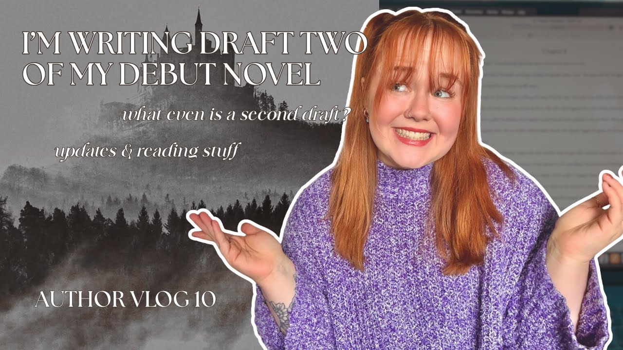 What Should Draft 2 Be?? | Author Vlog 10