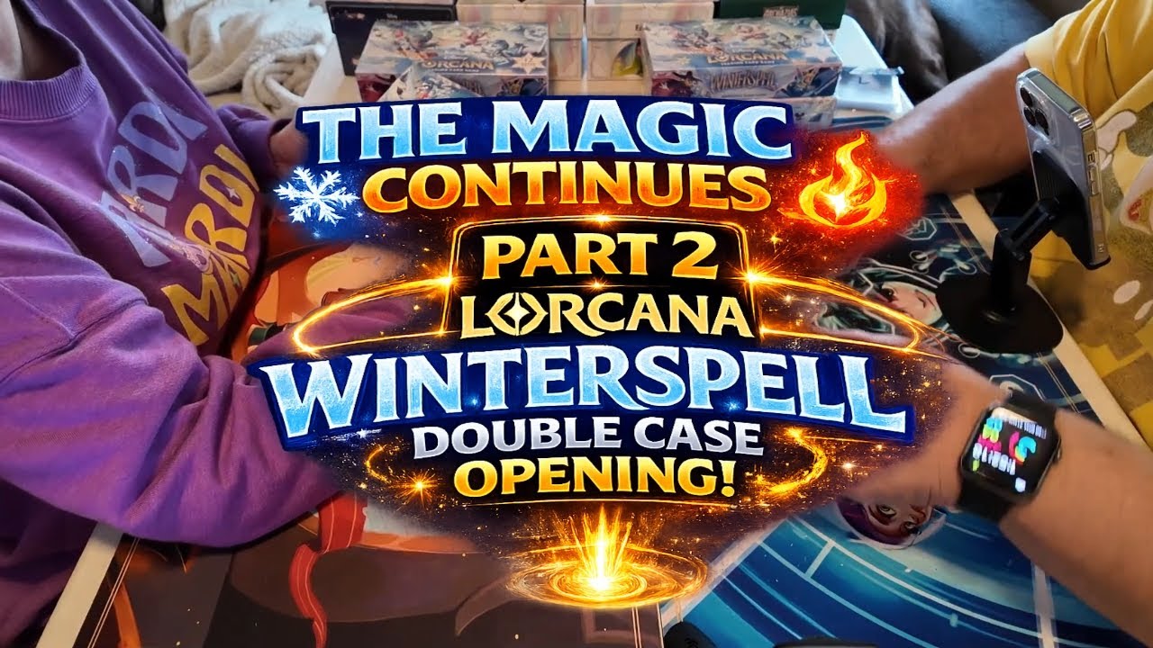 ✨ Part 2 - Lorcana WinterSpell Double Case – The Magic Continues ✨