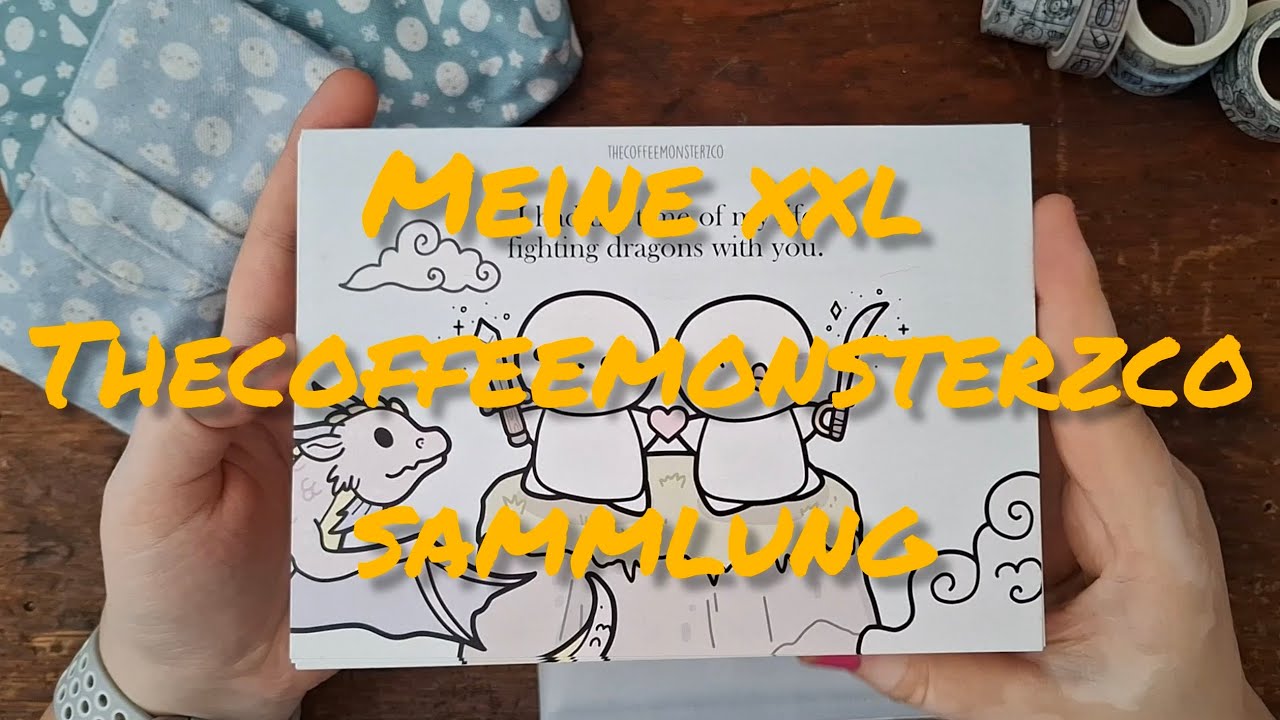 Meine XXL @TheCoffeeMonsterzCo Sammlung | GER | theplannerjourney