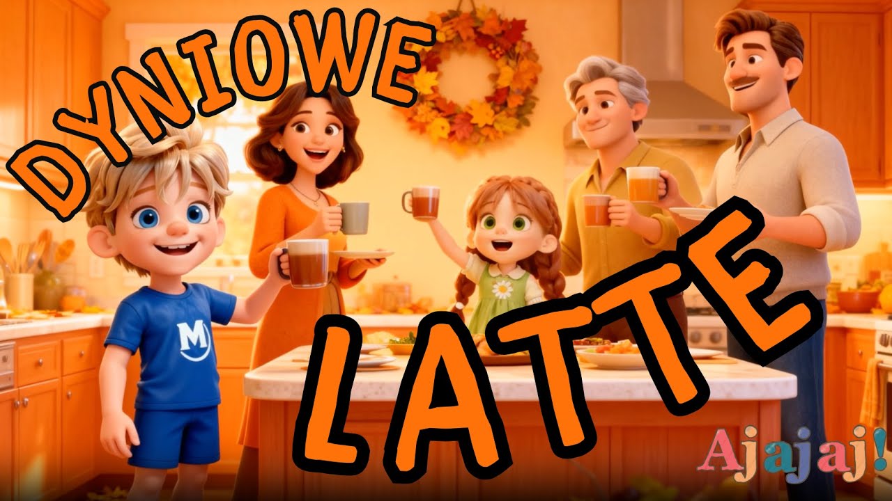 Ajajaj! - Dyniowe latte 🎃 jesienna piosenka dla dzieci o dyni