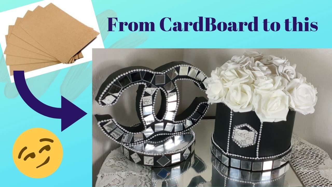 DIY Chanel Room Decor Idea! DIY Luxury Flower Box! Best CardBoard Idea!