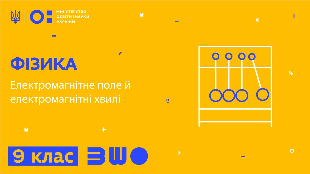 9 клас. Фізика. Електромагнітне поле й електромагнітні хвилі
