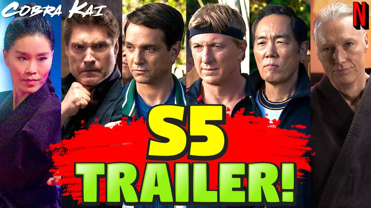 COBRA KAI SEASON 5 TRAILER LIVE REACTION!!