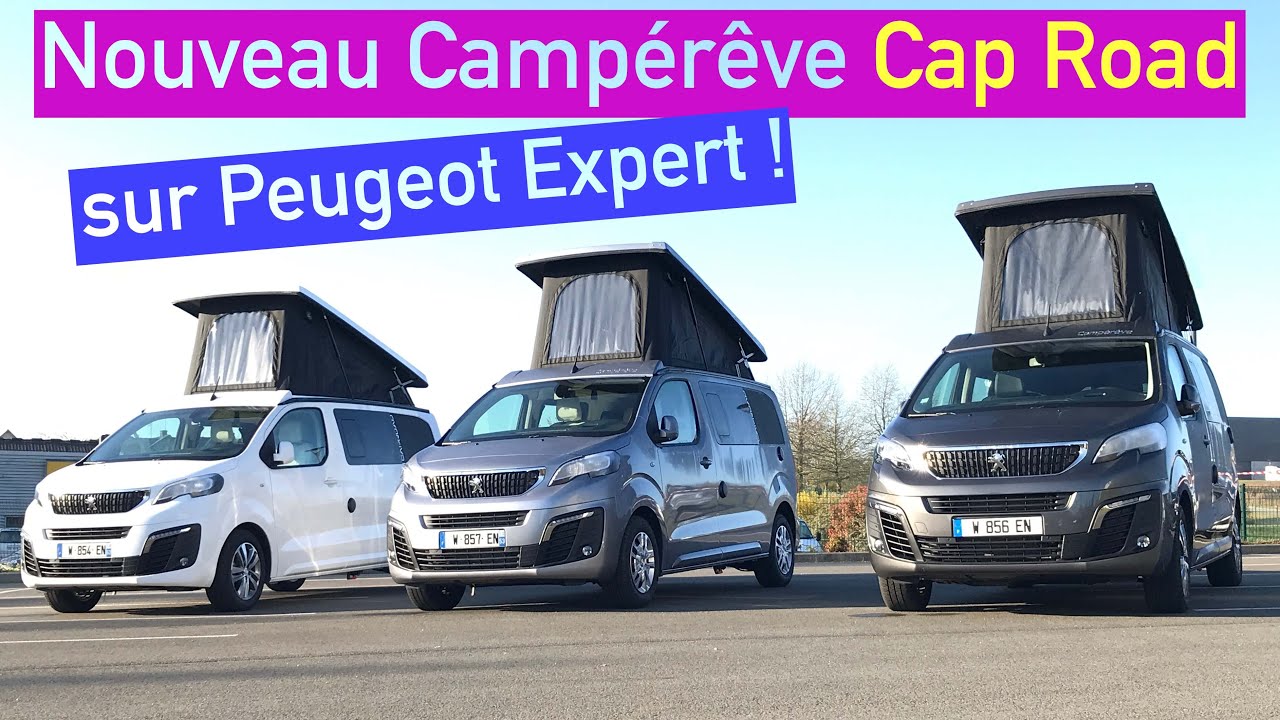 Campérêve Cap Road, un nouveau van ultra-modulable sur Peugeot Expert