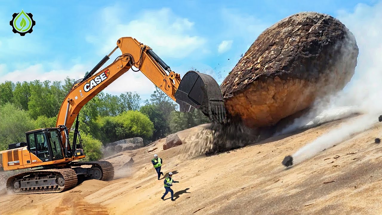 Jaw-Dropping Excavator Operator Skills So Crazy You’d Think They’re Fake! #30