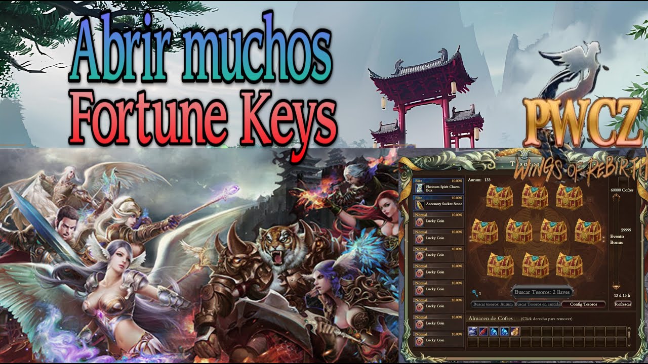 💥​💯​PERFECT WORLD COMUNIDAD ZERO l Abriendo llaves de la Fortuna l  Explicado al Detalle