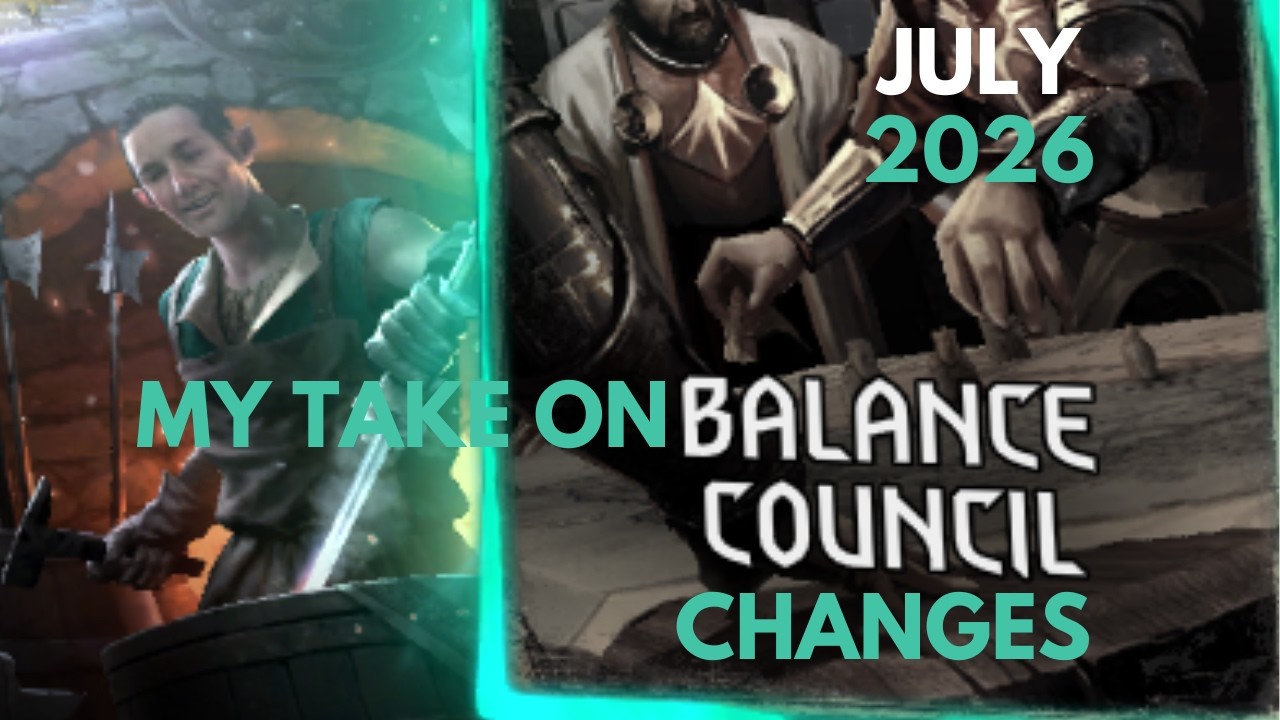 GWENT | Июль 2026 | СОВЕТ БАЛАНСА &mdash; Мое мнение об изменениях СБ