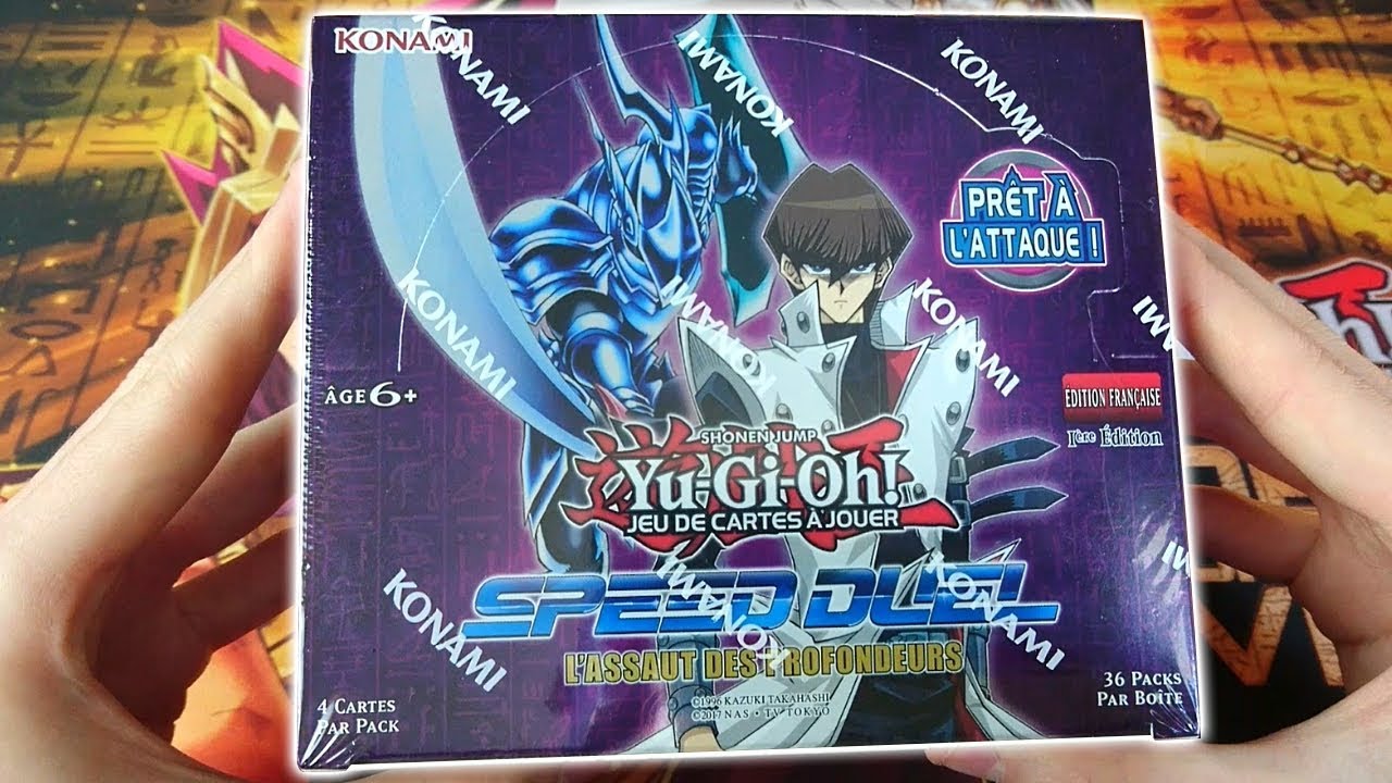 Yu-Gi-Oh! Ouverture BO&Icirc;TE de BOOSTERS Speed Duel: L'Assaut des Profondeurs !! (*Cartes de Kaiba...*)