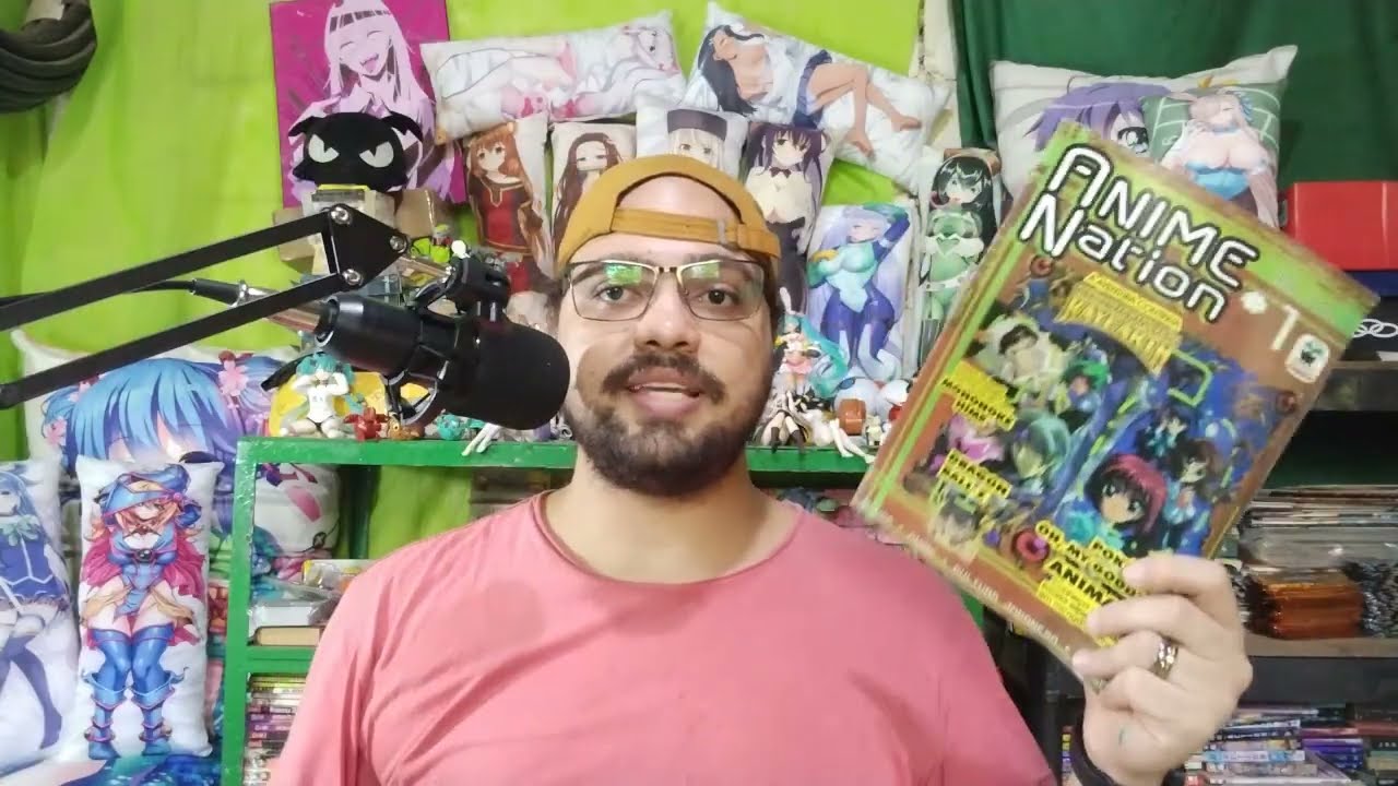 Nova série no canal - Olhando revistas nerds antigas: Anime Nation N°1!
