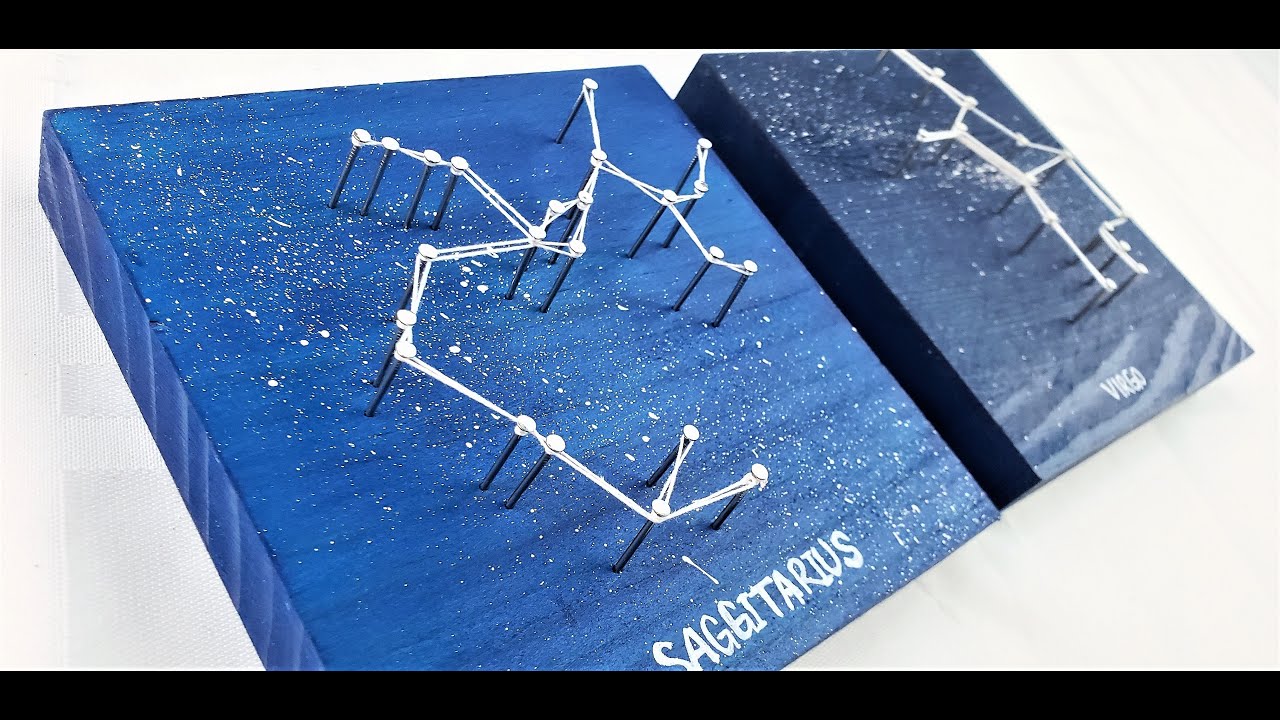 String Art | Constellations | Easy tutorial for beginners