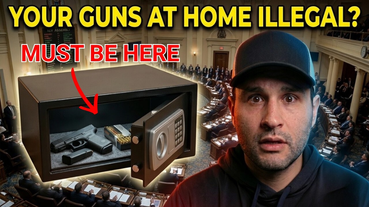 New Jersey Bill Makes Guns at Home ILLEGAL Overnight &ndash; Home Safety Act Explained
