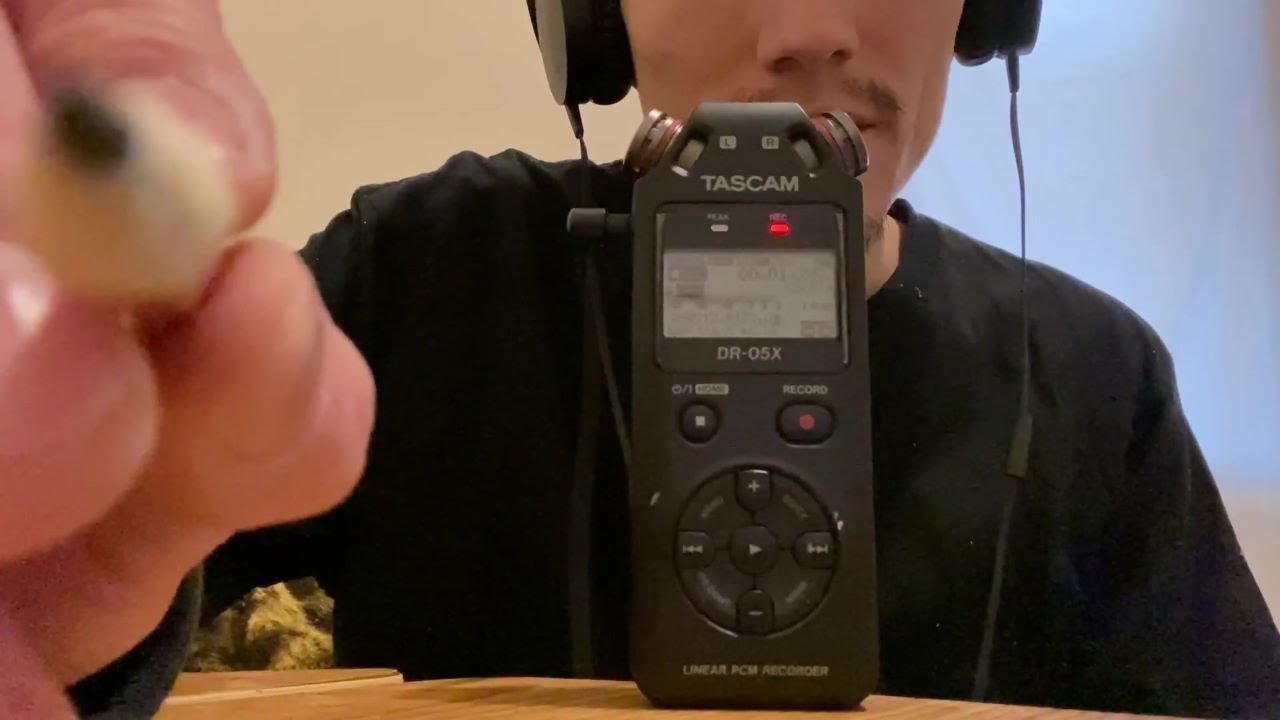 ASMR Sound Whispers and Face Tracing